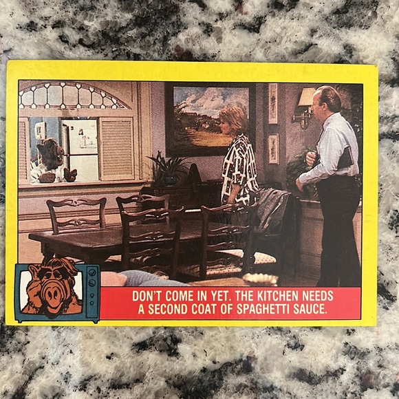 1987 Topps ALF cards. Slightly worn, but these cards are Rare at this point. - Picture 4 of 7